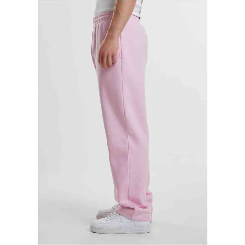 Urban Classics - Fluffy Trainingsbroek - Roze